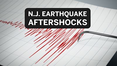 N.J. earthquake aftershocks rise to 134, but becoming less frequent