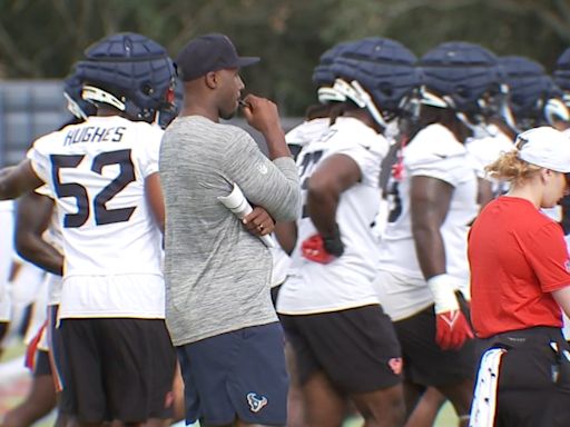 Texans head coach DeMeco Ryans emphasizes on team's defense from Day 2 of training camp