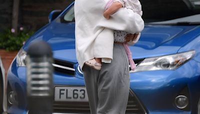 Molly Mae gets ready for sister Zoe's wedding with head full of rollers