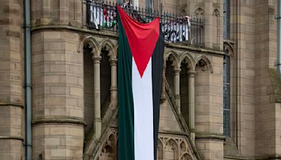 Pro-Palestine protesters barricade themselves in Manchester Uni hall