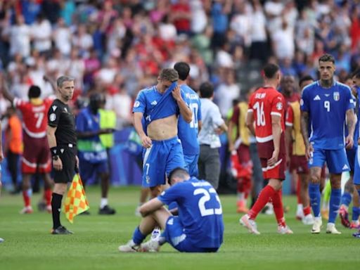 Suiza superó y eliminó a Italia de la Eurocopa por 2-0