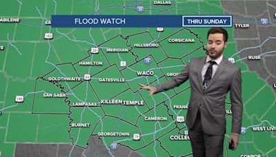 Flood Watch expanded to include all of Central Texas