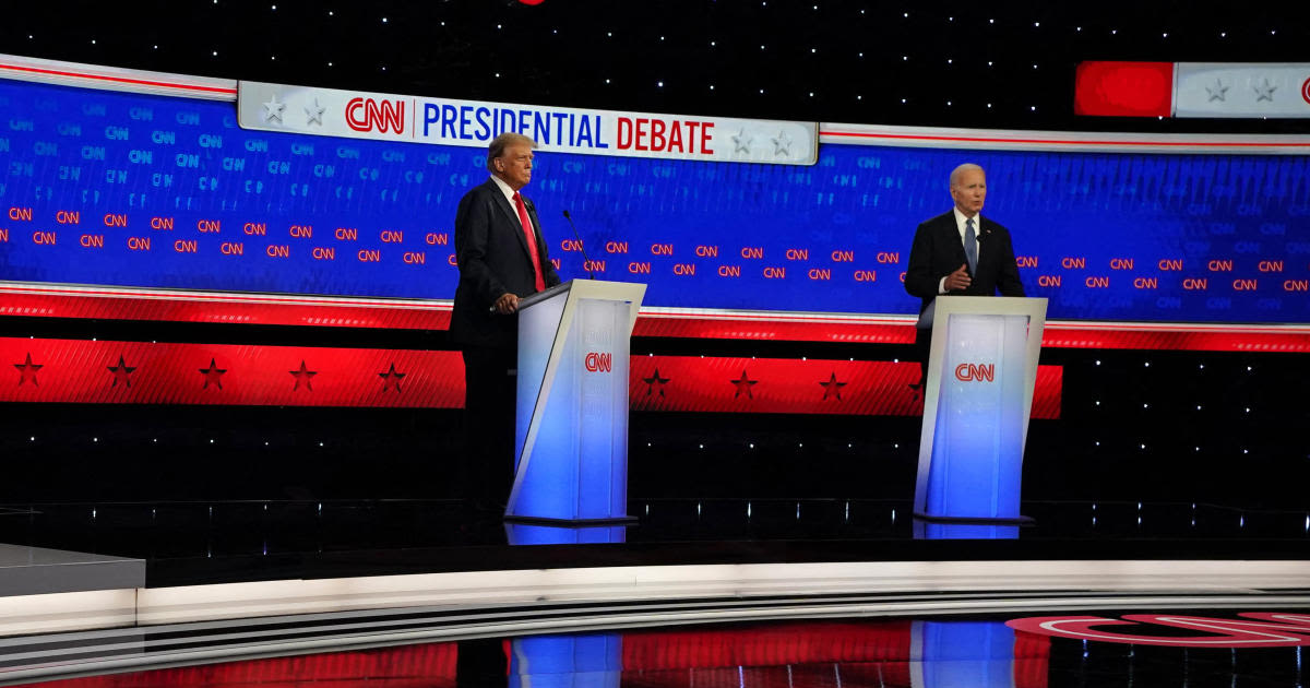 Presidential debate highlights from Trump and Biden's first showdown of 2024