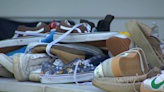 Tulsa community shoe drive and giveaway held to support local kids