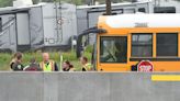 Photo: Shepherd bus accident on I-90