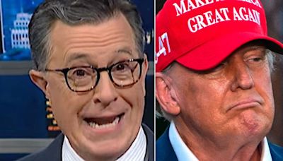 Stephen Colbert Spots A Very Revealing Shift In Trump's Latest Rally Rant