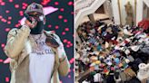 Rick Ross Denies Being Hoarder While Showing Off Mansion Filled with Clothes and Shoes