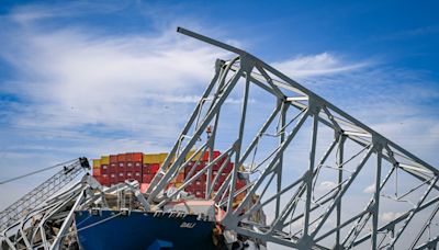 Key Bridge collapse: Recovery team prepares to remove large piece of bridge from Dali