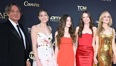 Nicole Kidman and Keith Urban’s daughters stun in rare red carpet appearance