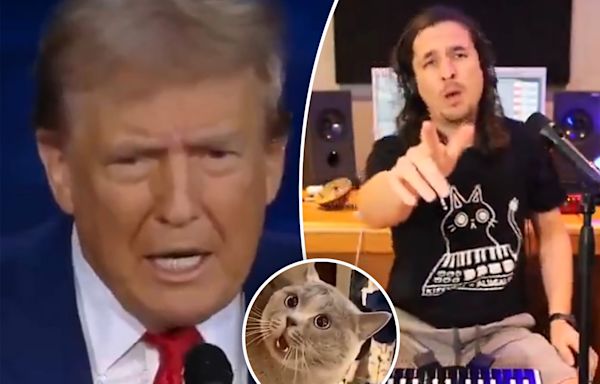 Purr-fect parody! Song poking fun at Trump’s ‘They’re eating the cats’ debate comment goes viral