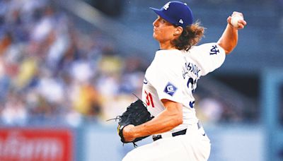 Dodgers place All-Star pitcher Tyler Glasnow on injured list with back tightness