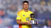 James Rodríguez ganó el premio de mejor jugador de la Copa América