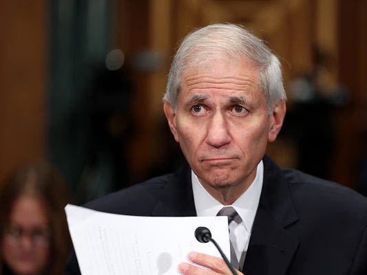 FDIC chairman Martin Gruenberg to resign following investigations into sexual harassment at the bank regulator