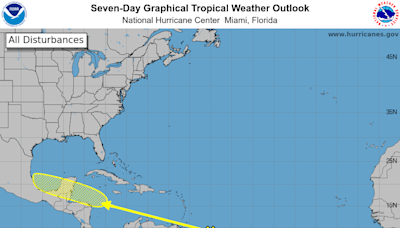 New tropical wave pops up on National Hurricane Center map. Quiet didn't last long