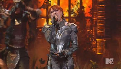 Chappell Roan Sets the VMAs on Fire With Medieval-Themed Performance of ‘Good Luck Babe’