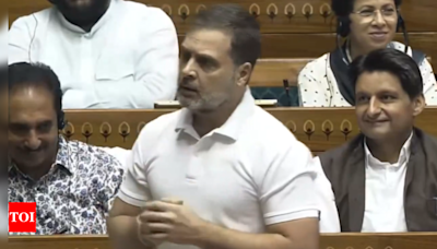 '6 people at centre': Why Rahul Gandhi cited Mahabharata's 'chakravyuha' to attack BJP in Lok Sabha | India News - Times of India