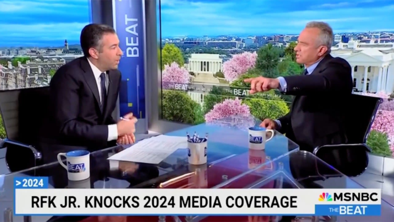 RFK Jr. accuses MSNBC host Ari Melber of adding to 'vitriol' in America during heated clash