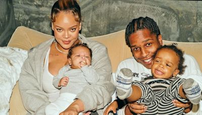 Rihanna and A$AP Rocky Celebrate Son RZA’s Birthday With At-Home Family Photos