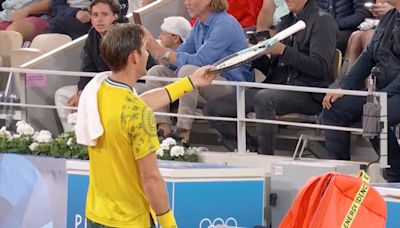 Olympics star asks fan to replace him against Djokovic before epic celebration