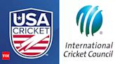 USA Cricket directors accuse its chairman of misgovernance in email to ICC | Cricket News - Times of India