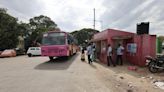 Police booth as bus shelter in Chintadripet