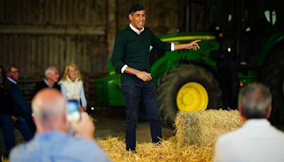 Rishi Sunak takes campaign message to fishing and farming communities