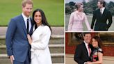 Iconic royal engagement dresses: Meghan Markle's £52k gown, Princess Diana's 'Pretty Woman' moment & more