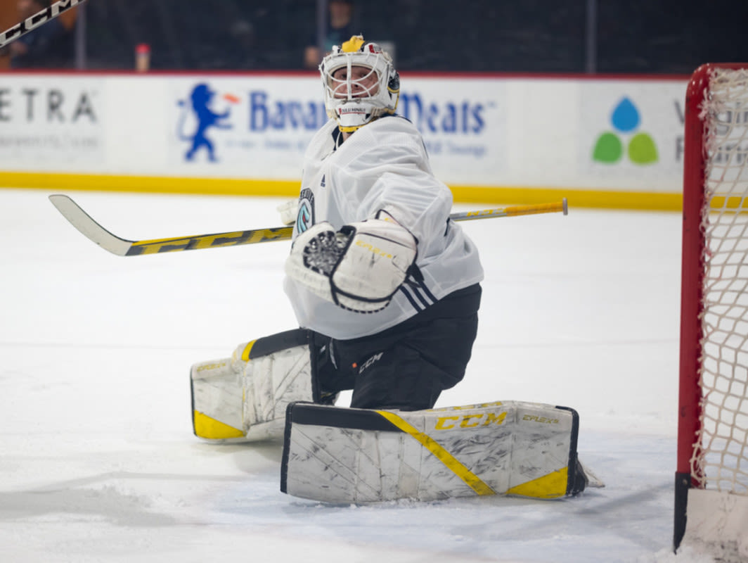 Kraken's Goaltender Prospect Shined Brightly At The 2024 NHL Rookie Faceoff