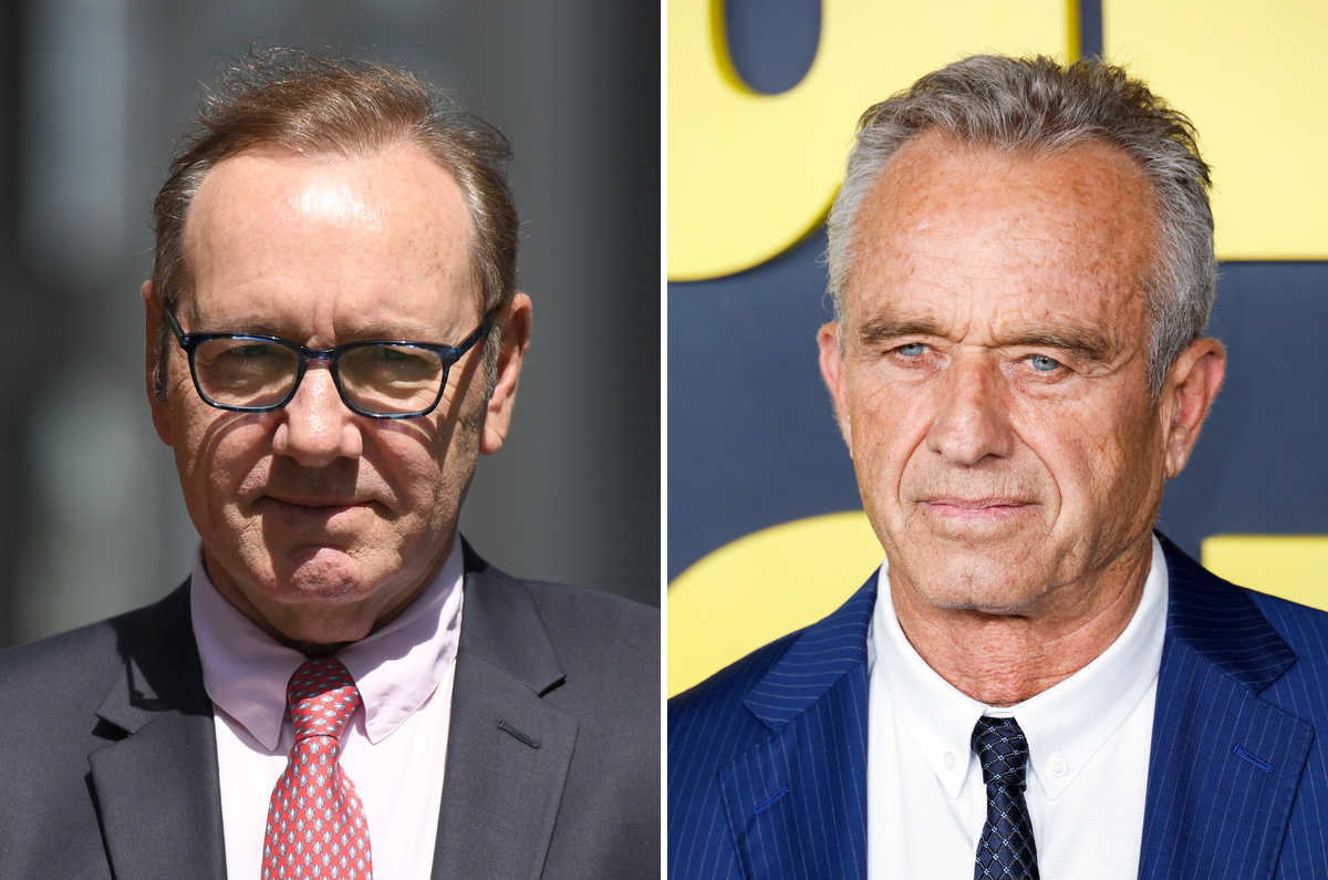 Kevin Spacey endorses ‘loyal friend’ Robert F Kennedy Jr in 2024 presidential race