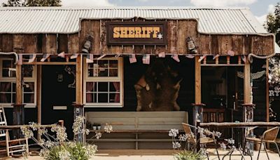 Western-themed UK campsite that’s like a mini-Texas with log cabins & new saloon