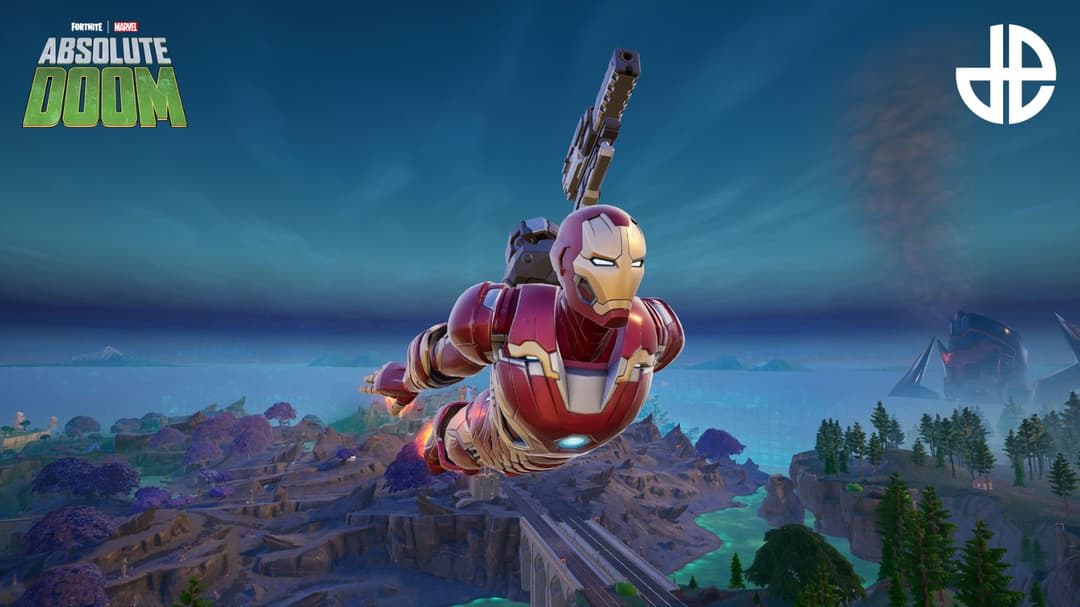 Fortnite trick with Iron Man mythics can take you high into space - Dexerto