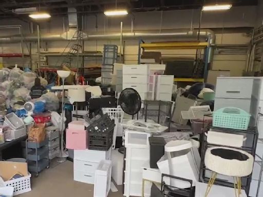 University of Michigan donates several tons of items to community after spring move out