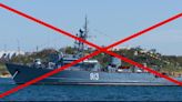 Ukrainian Navy destroys Russian 266-M Kovrovets project minesweeper