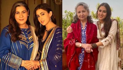 Sara Ali Khan Reveals Her Mother Amrita Singh Shares A ‘Very Appropriate Equation’ With Her Grandmom Sharmila Tagore