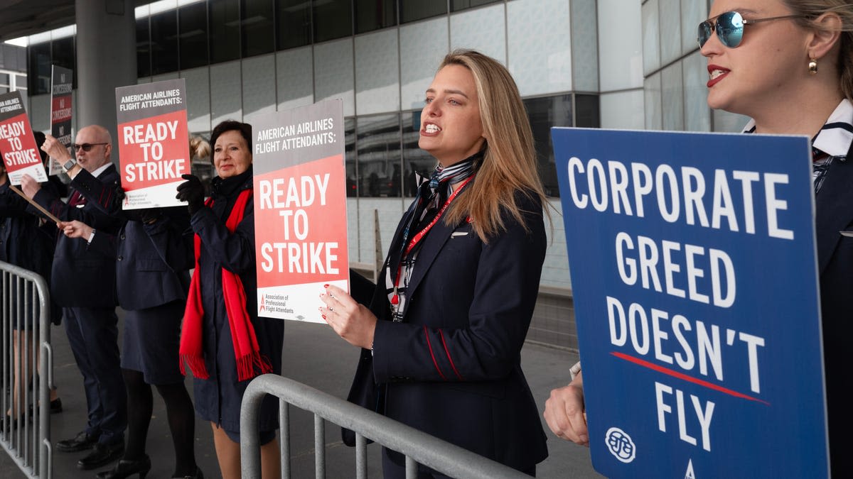 American Airlines offered flight attendants a 17% raise as a strike looms