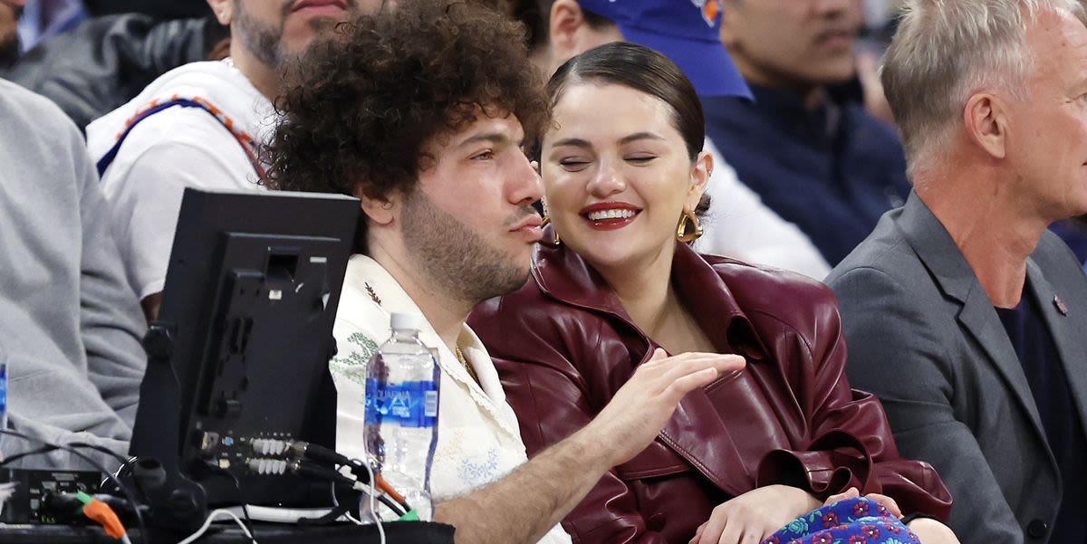 Selena Gomez and Benny Blanco Had a Very Affectionate NBA Date Night