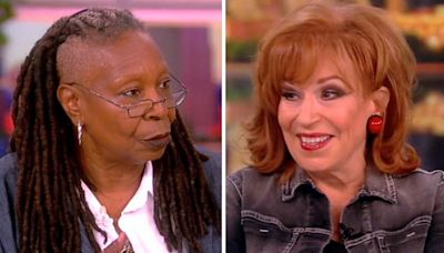 'The View's Whoopi Goldberg snaps at Joy Behar while defending Harrison Butker's controversial commencement speech: "Stop that!"