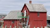 The ‘most-painted building in America’ gets . . . painted - The Boston Globe