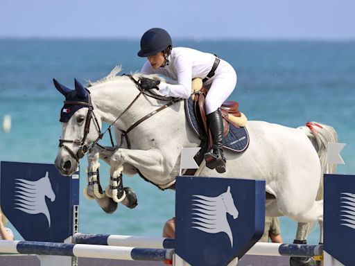 Jessica Springsteen Is Jumping for the Gold