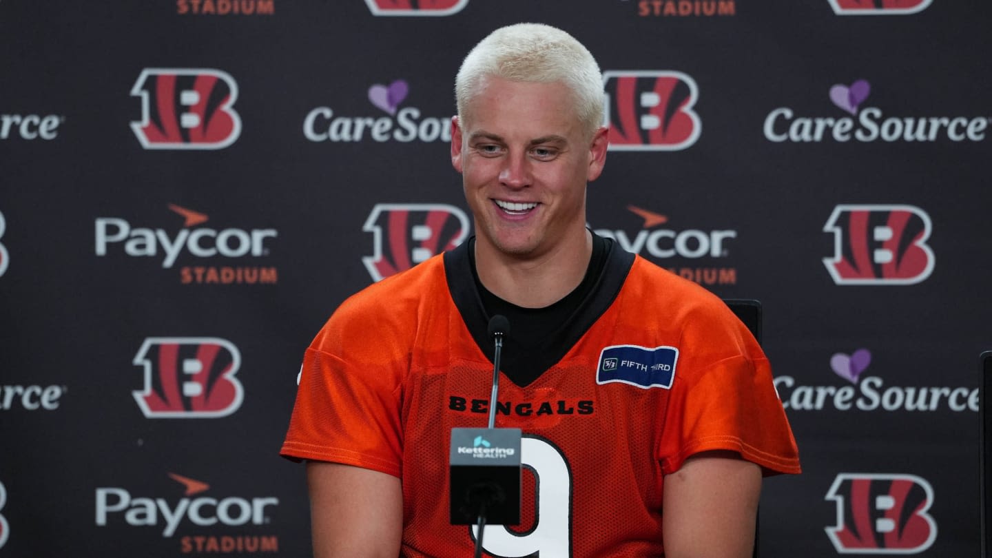 Watch: Joe Burrow Explains New Hair, Asks Bengals Fans to Help in Bet With BJ Hill