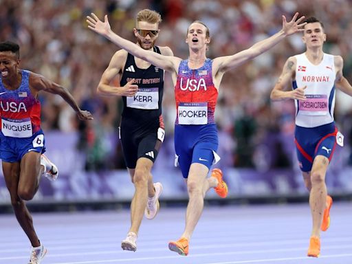 U.S. Underdog Cole Hocker Wins In A 1500 Shocker At Paris Olympics