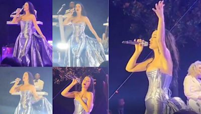 Katy Perry lights up Anant Ambani and Radhika Merchant’s luxury cruise pre-wedding bash with her performance. Watch
