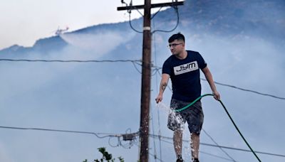 Map: Macy fire burning in Southern California