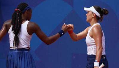 Jessica Pegula, Coco Gauff eliminated by Czech doubles team at Paris Olympics