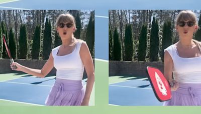 Taylor Swift Plays Pickleball, Too