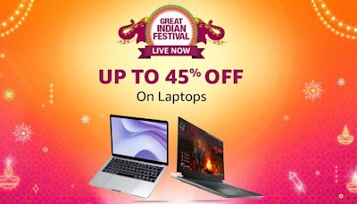 Amazon Great Indian Festival LIVE for Prime members: Best laptop deals, 45% off