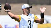 Steelers training camp: Russell Wilson ramping up, Justin Fields throws first pick