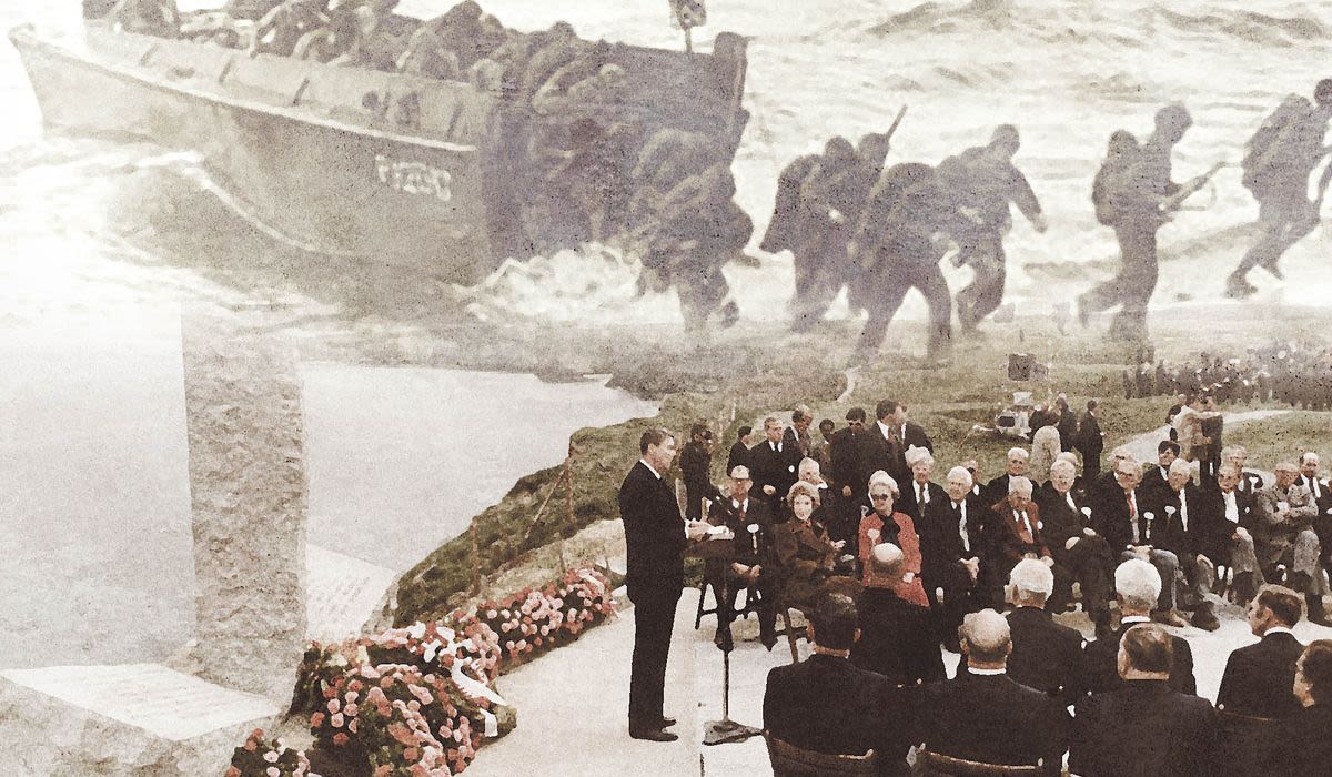 Reagan’s D-Day speech 40 years ago shows how lame Biden is