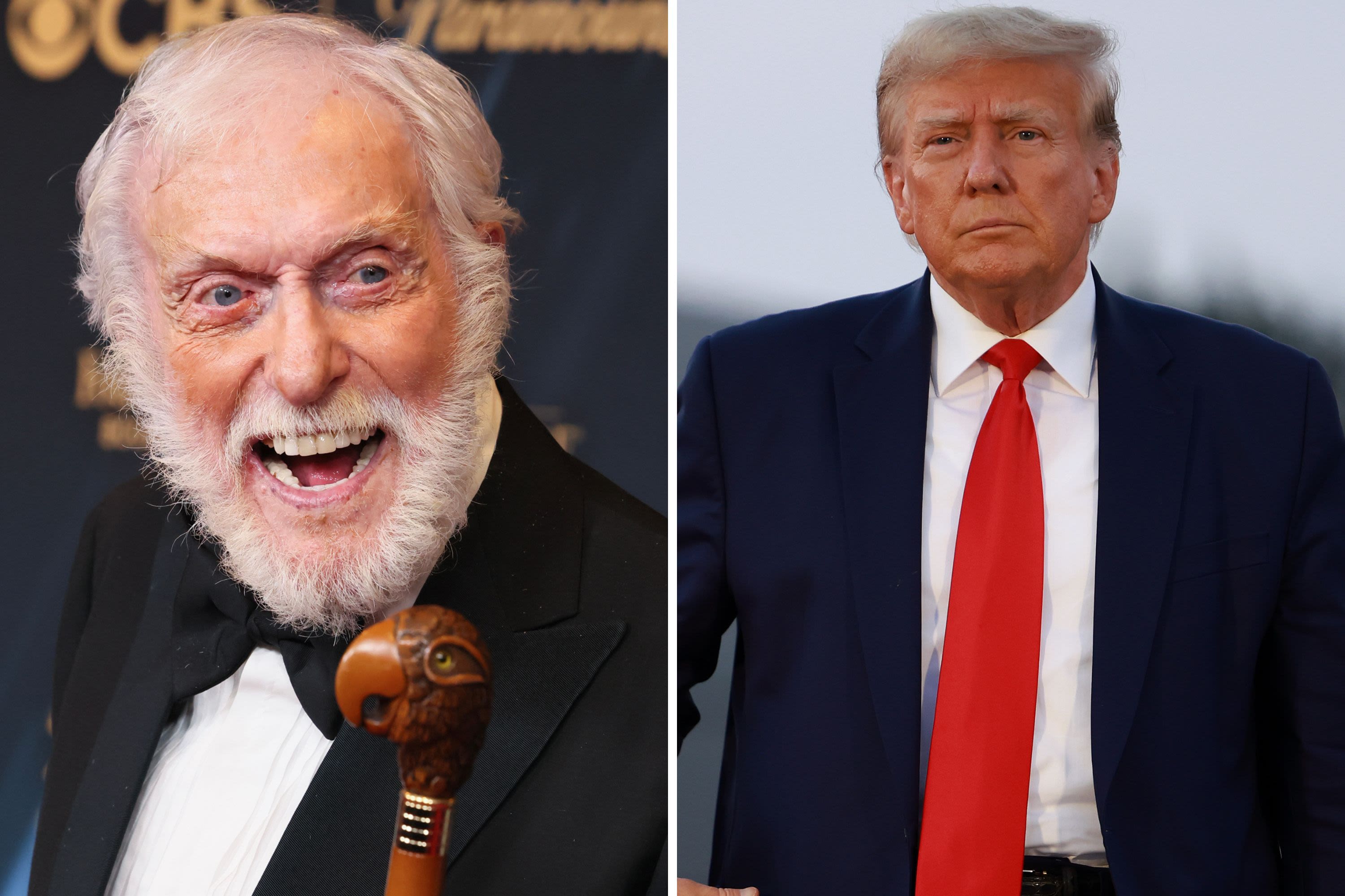 Dick Van Dyke claims Donald Trump's 'disturbed' after chance meeting