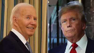 Biden mocked for 'disturbing' smile after ignoring question about Trump being 'political prisoner'